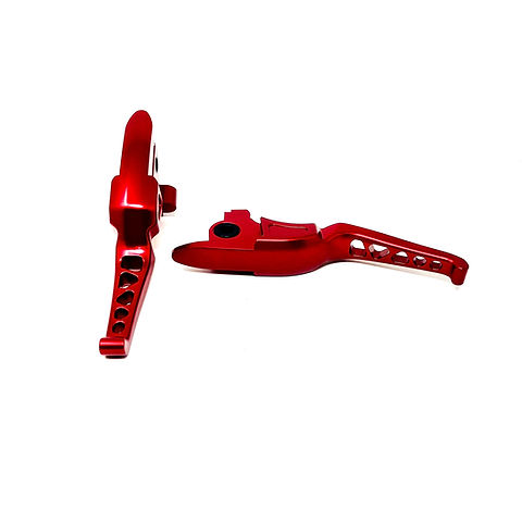 DMR 82-95 Big Twin & 82-85 XL Destroyer Shorty Brake and Clutch Lever Set