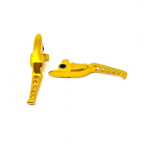 DMR 82-95 Big Twin & 82-85 XL Destroyer Shorty Brake and Clutch Lever Set