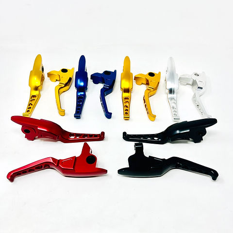 DMR 82-95 Big Twin & 82-85 XL Destroyer Shorty Brake and Clutch Lever Set