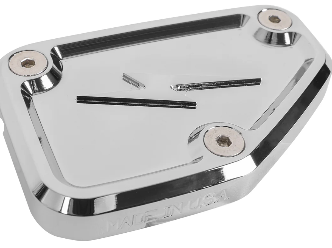 Thrashin Supply Front Brake Reservoir Cap - 2024+ Touring - Chrome