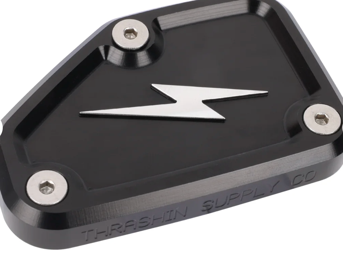 Thrashin Supply Front Brake Reservoir Cap - 2024+ Touring - Twice Cut