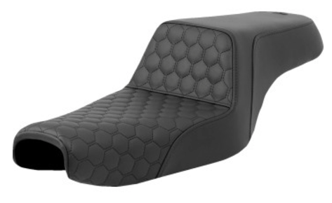 Saddlemen Honeycomb Step-Up Seat - Sportster '04-'22