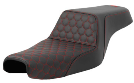 Saddlemen Honeycomb Step-Up Seat - Sportster '04-'22