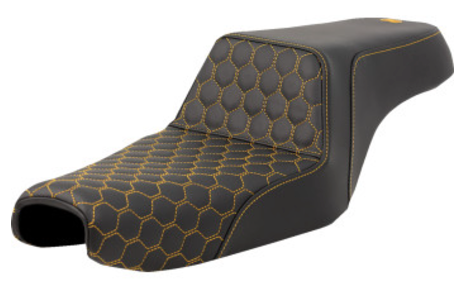 Saddlemen Honeycomb Step-Up Seat - Sportster '04-'22