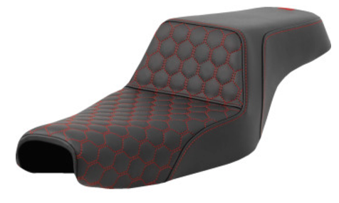 Saddlemen Honeycomb Step-Up Seat - Sportster '04-'22