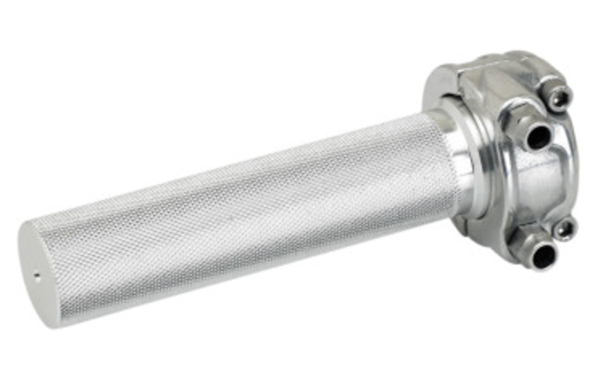 Biltwell Whiskey Throttle Assembly 1" - Dual Cable