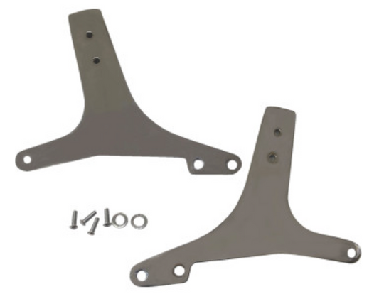 Drag Specialties - Sissy Bar Side Plates - '86 - '00 FXR