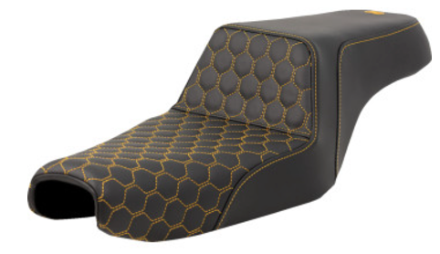 Saddlemen Honeycomb Step-Up Seat - Sportster '04-'22