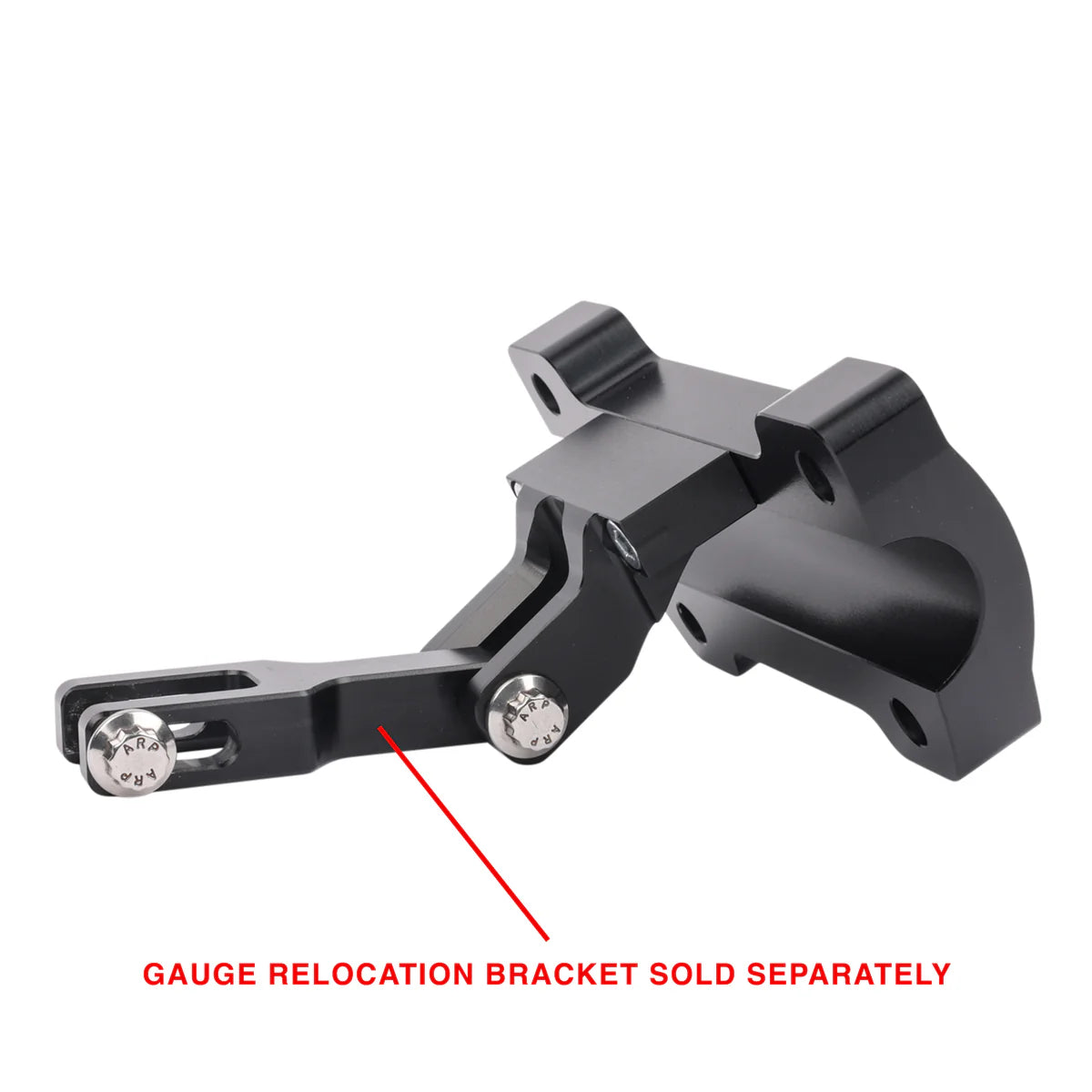 Thrashin Supply "Updated OG Riser Top Clamp" - Black/Chrome