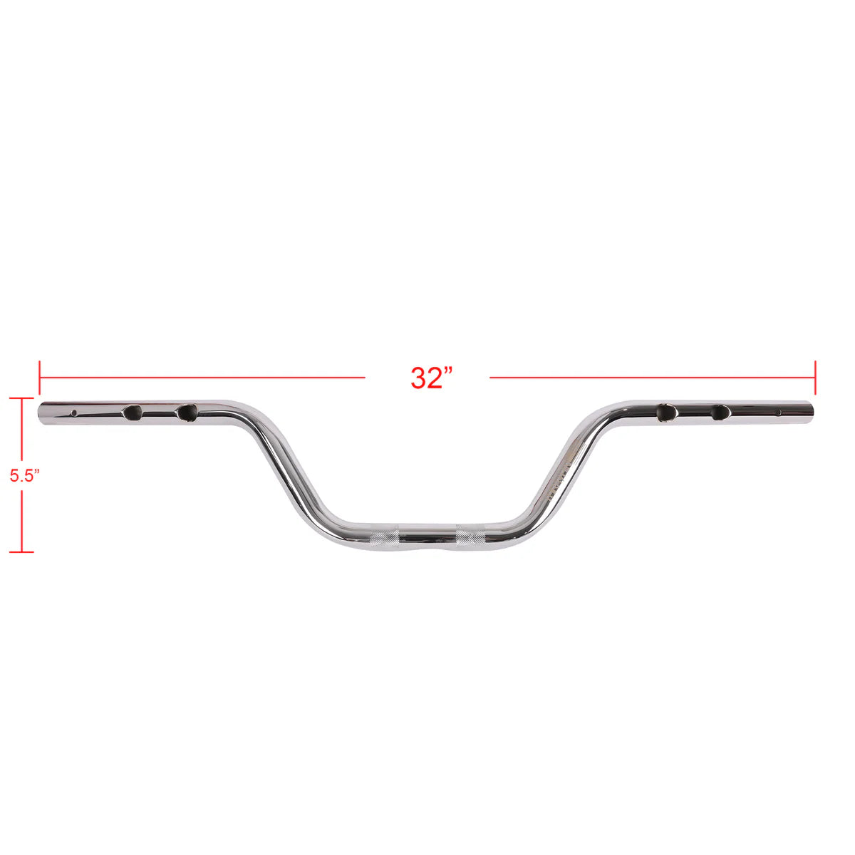 Thrashin Supply 2024 FLH / FLTRX High Bend Bars - Chrome