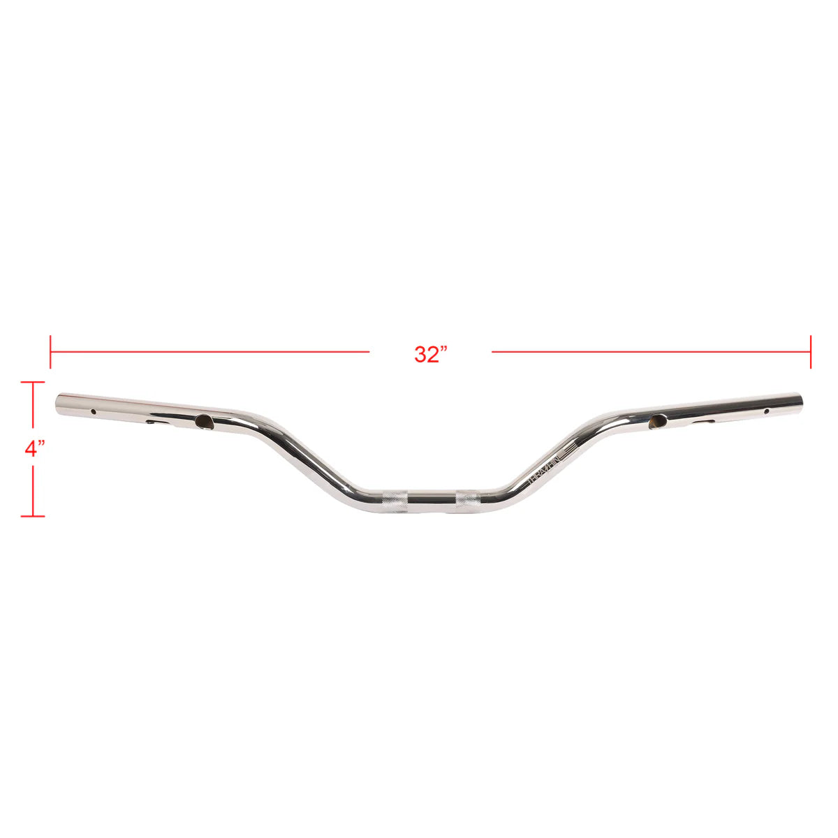 Thrashin Supply 2024 FLH / FLTRX Mid Bend Bars - Chrome