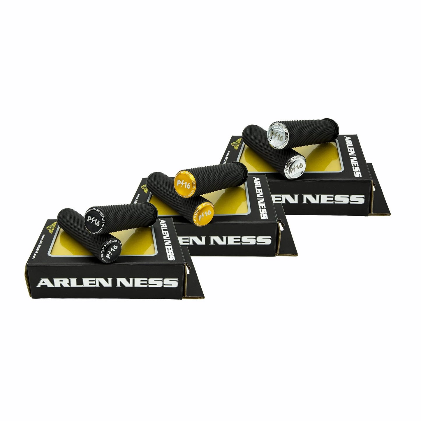 Powerplant Motorcycles P16 X ARLEN NESS KNURLED GRIPS