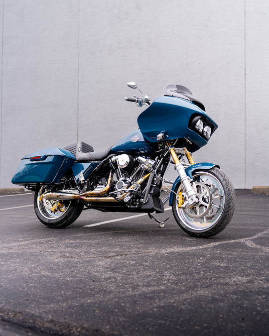 STEALTH exhaust systems for FXR - BAGGER - SOFTAIL - M8 - DYNA