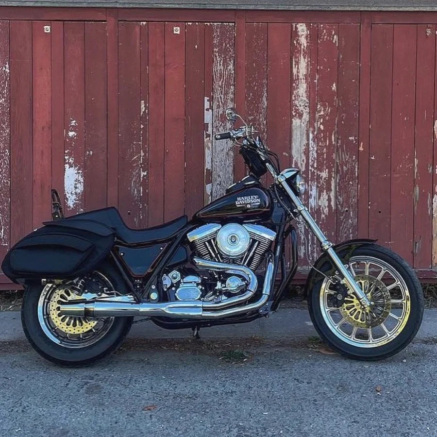 RETRO SERIES V3 FXR SADDLEBAGS - BALLISTIC NYLON