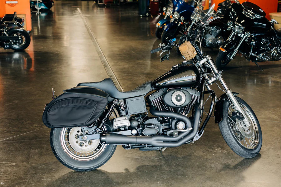 RETRO SERIES V3 DYNA SADDLEBAGS - BALLISTIC NYLON