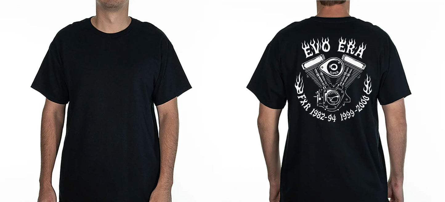 FasterFXR "EVO ERA" Black T-SHIRT or LONG SLEEVE SHIRT FREE SHIPPING