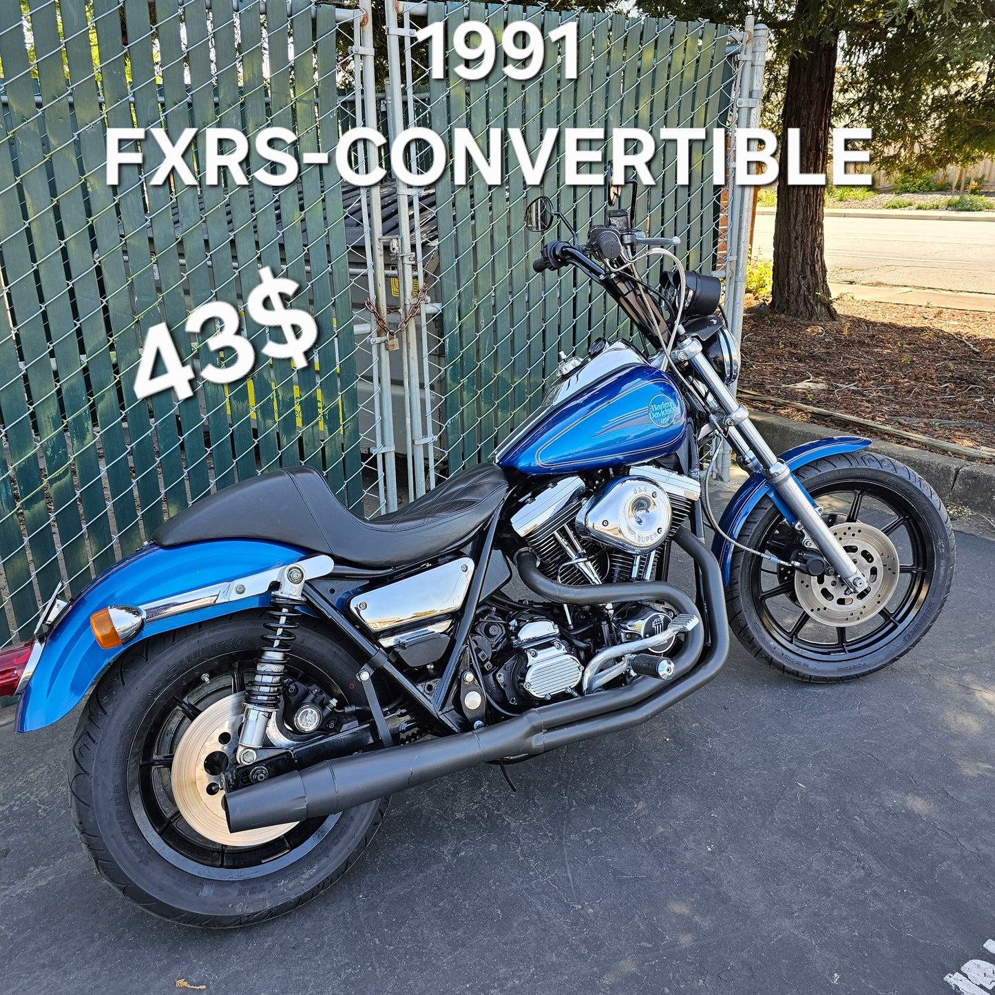WIN 1991 FXR 43$ chance to WIN!!