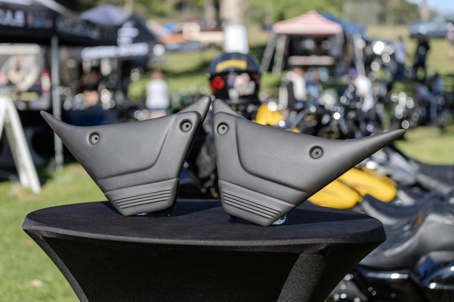 JD CUSTOMS AND FABRICATION REPRODUCTION FXR4 SIDE COVERS