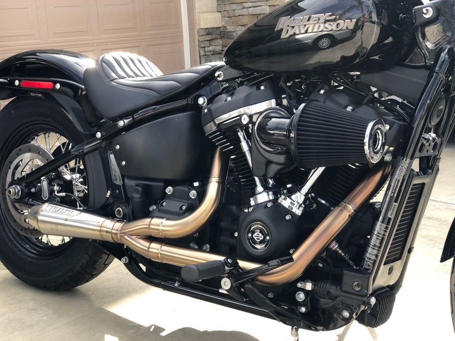 STEALTH exhaust systems for FXR - BAGGER - SOFTAIL - M8