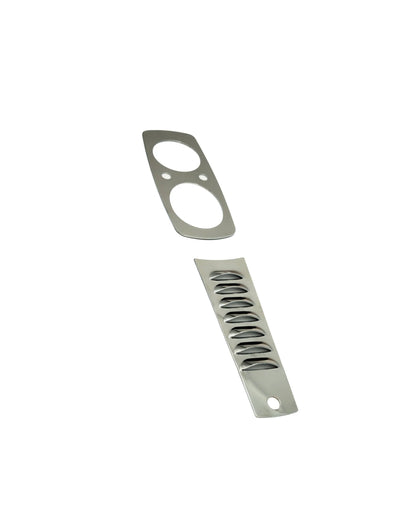 P16 Garage  FXR Louvered Dash - Chrome