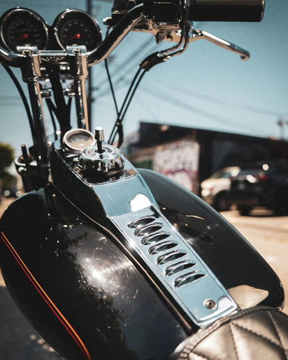 P16 Garage  FXR Louvered Dash - Chrome