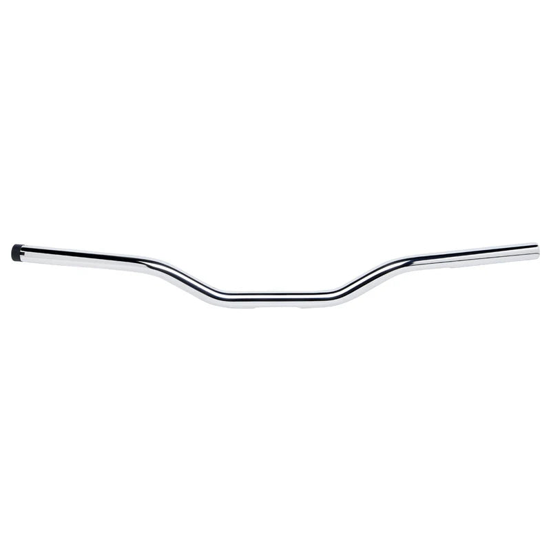 Biltwell Tracker LOW bend bars black/chrome