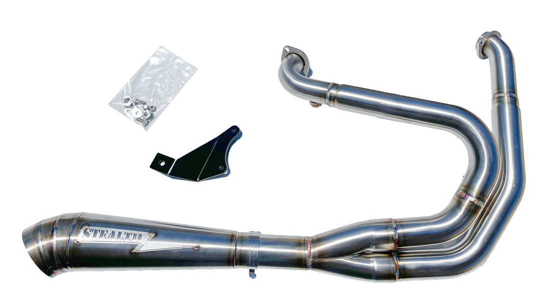 STEALTH exhaust systems for FXR - BAGGER - SOFTAIL - M8