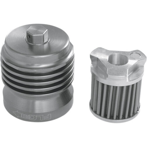 FLO Reusable Spin On Oil Filter - Black or Polished