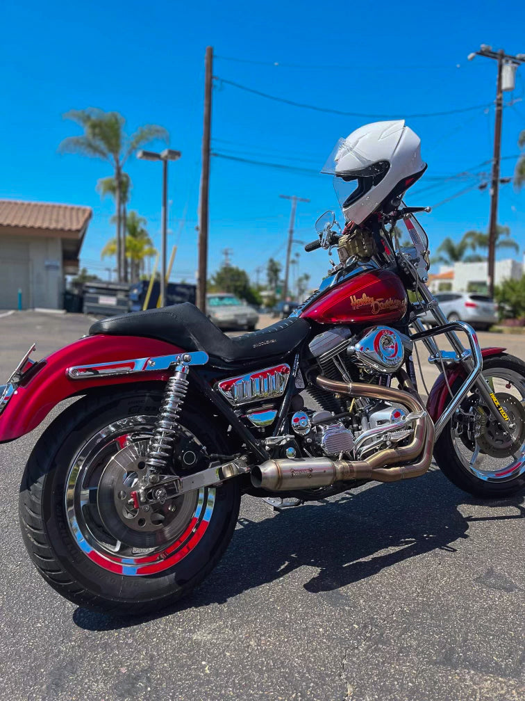 STEALTH exhaust systems for FXR - BAGGER - SOFTAIL - M8