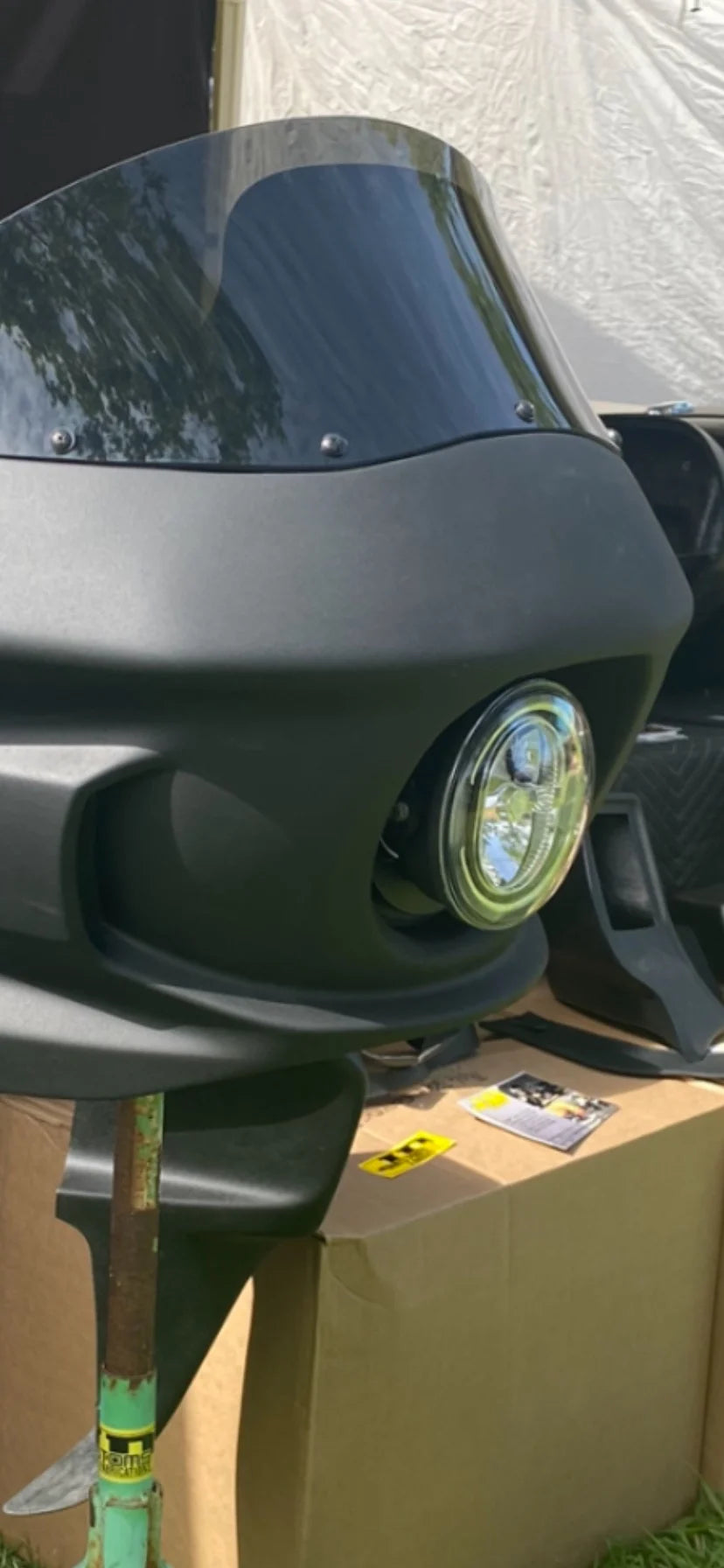 JD CUSTOMS ST STYLE FAIRING FOR FXR