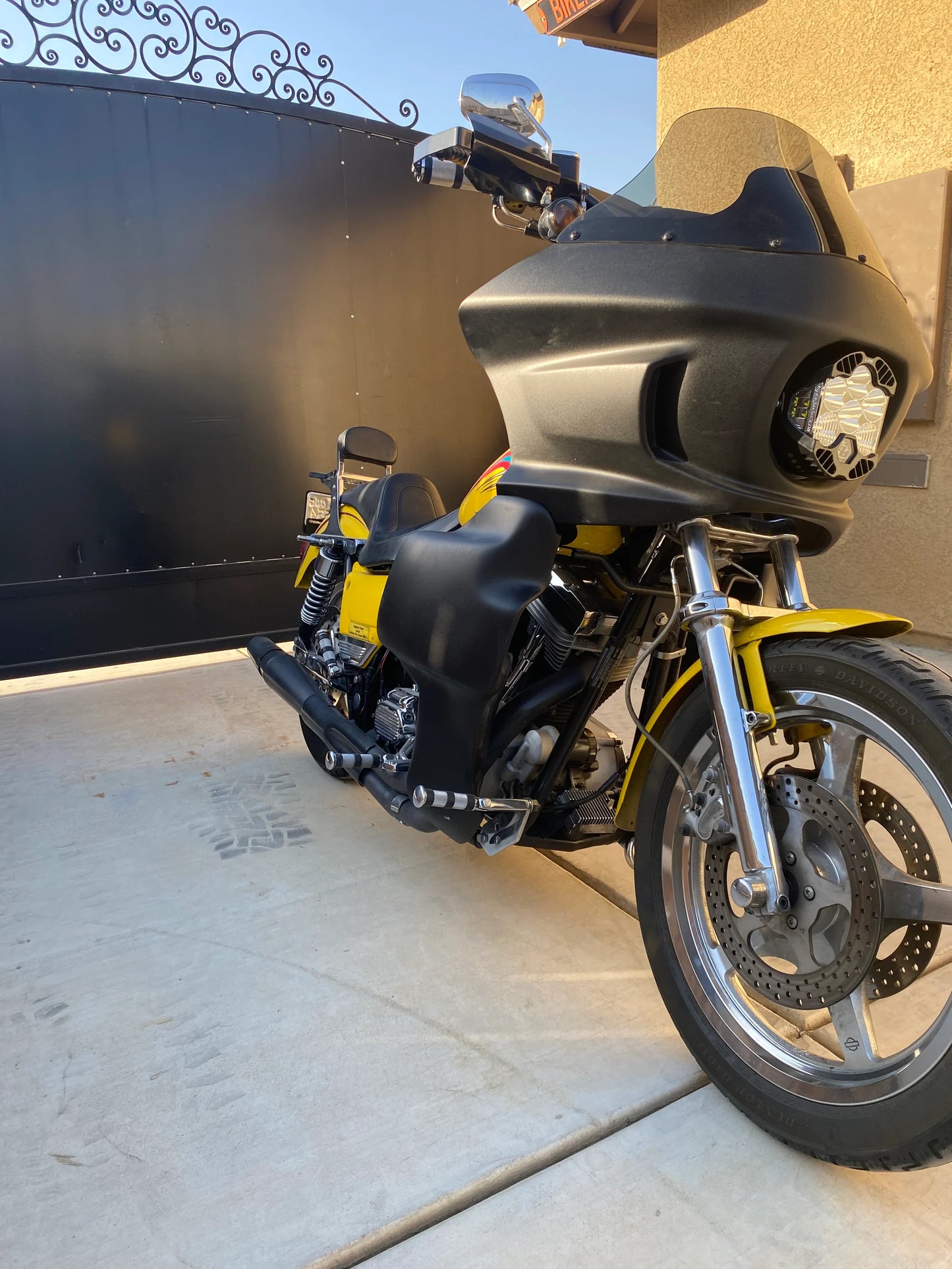 JD CUSTOMS ST STYLE FAIRING FOR FXR