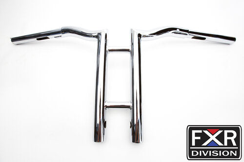 FXR DIVISION SPLIT MX T BARS- GLOSS BLACK