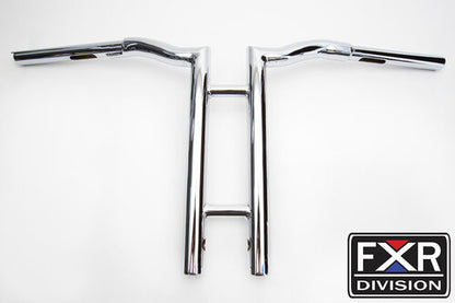 FXR DIVISION SPLIT MX T BARS- GLOSS BLACK