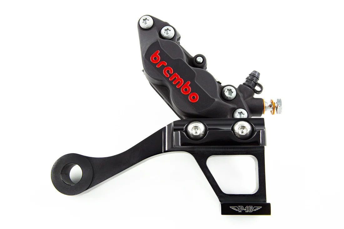 Powerplant Motorcycles  P16 FXR REAR BRAKE HANGER - BLACK