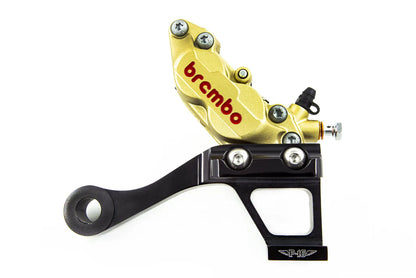 Powerplant Motorcycles  P16 FXR REAR BRAKE HANGER - BLACK