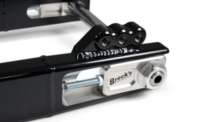 BROCK'S PERFORMANCE FXR SWINGARM (BLACK) (82'-00')