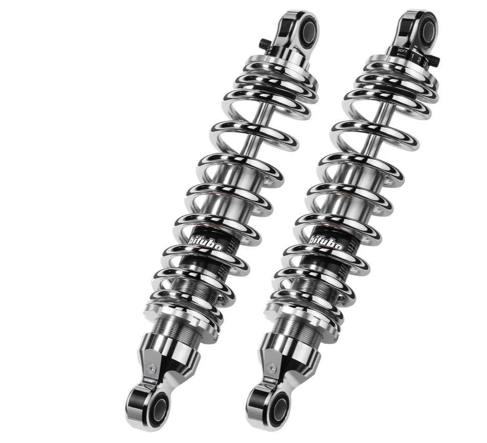 BITUBO WME SERIES BLACK OR CHROME SHOCKS - FXR / XL/ DYNA