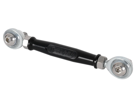 Thrashin Supply M8 Softail Adjustable Brake Linkage - Black/Chrome