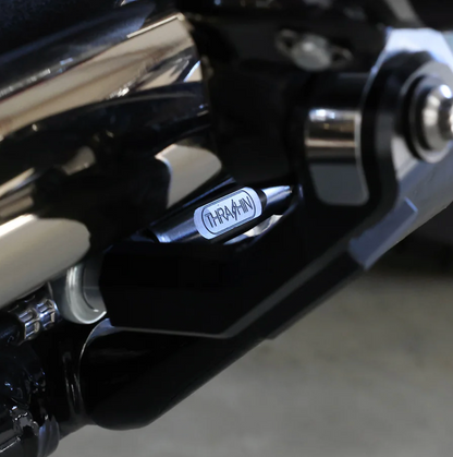 Thrashin Supply M8 Softail Adjustable Brake Linkage - Black/Chrome