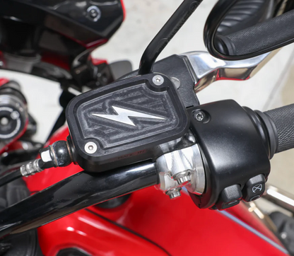 Thrashin Supply Front Brake Reservoir Cap - Softail - Twice Cut