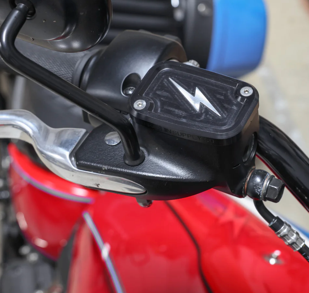 Thrashin Supply Front Brake Reservoir Cap - Softail - Twice Cut