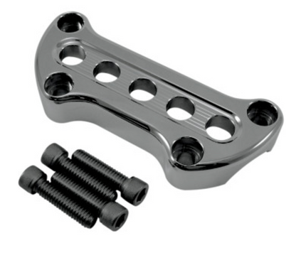 Joker Machine - Upper Handlebar Clamps (Black or Chrome)