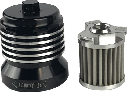 PCRACING FLO REUSABLE STEEL OIL FILTER HD