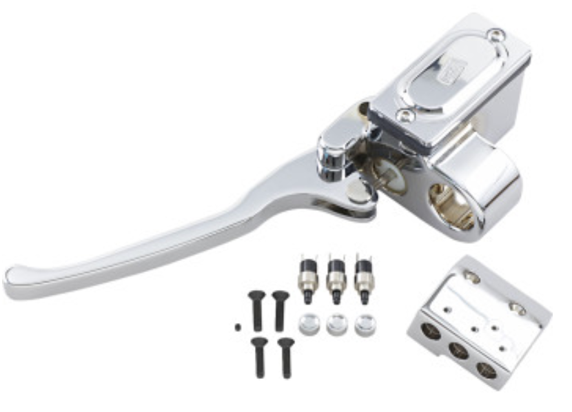 Clutch Master Cylinder Assembly - 9/16" - Polished