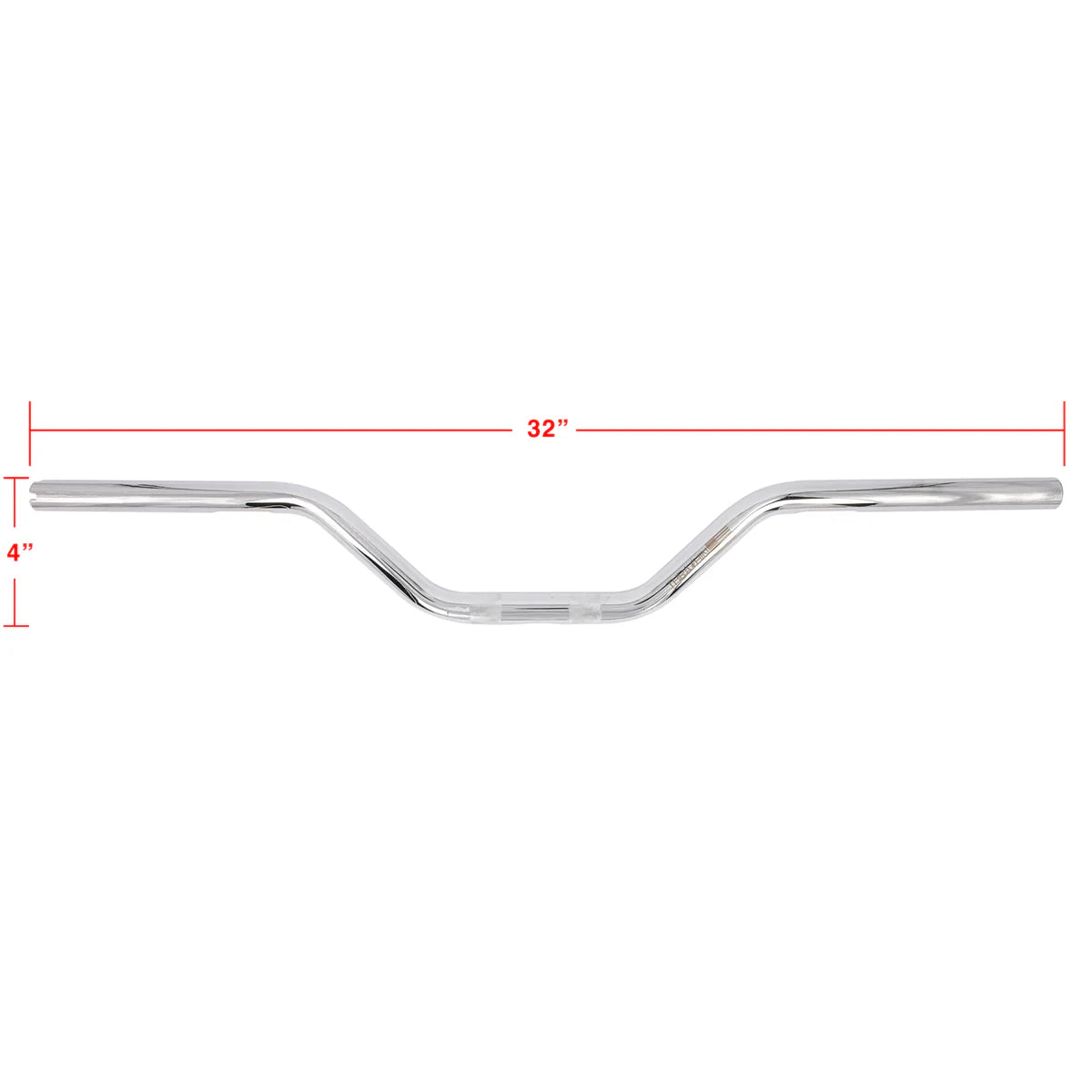 Thrashin Supply Aggressive Mid Bend Bars - Black/Chrome