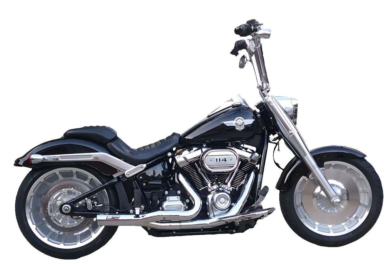 RB RACING LSR exhaust system FXR DYNA BAGGER