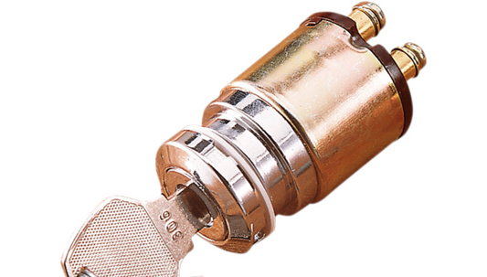 Chrome Ignition Switch - '86-'93 FXR & all other models