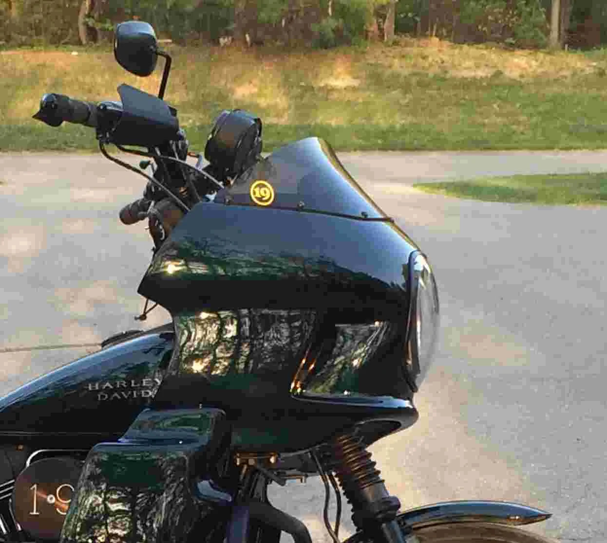 FXRT Reproduction "closed back” Fairing Kits For Dyna's - Unpainted