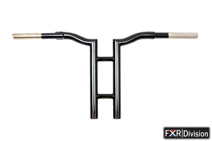 FXR DIVISION SPLIT MX T BARS- GLOSS BLACK