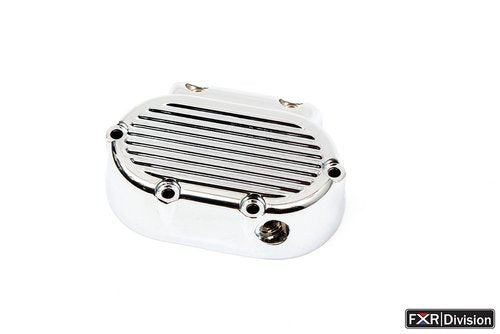 FXR TRANSMISSION SIDE COVER FOR 87-94 - CHROME, GLOSS OR WRINKLE BLACK